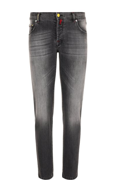 Джинсы прямого кроя с потертостями KITON, арт. UPNJSJ06P6301002, фото 1