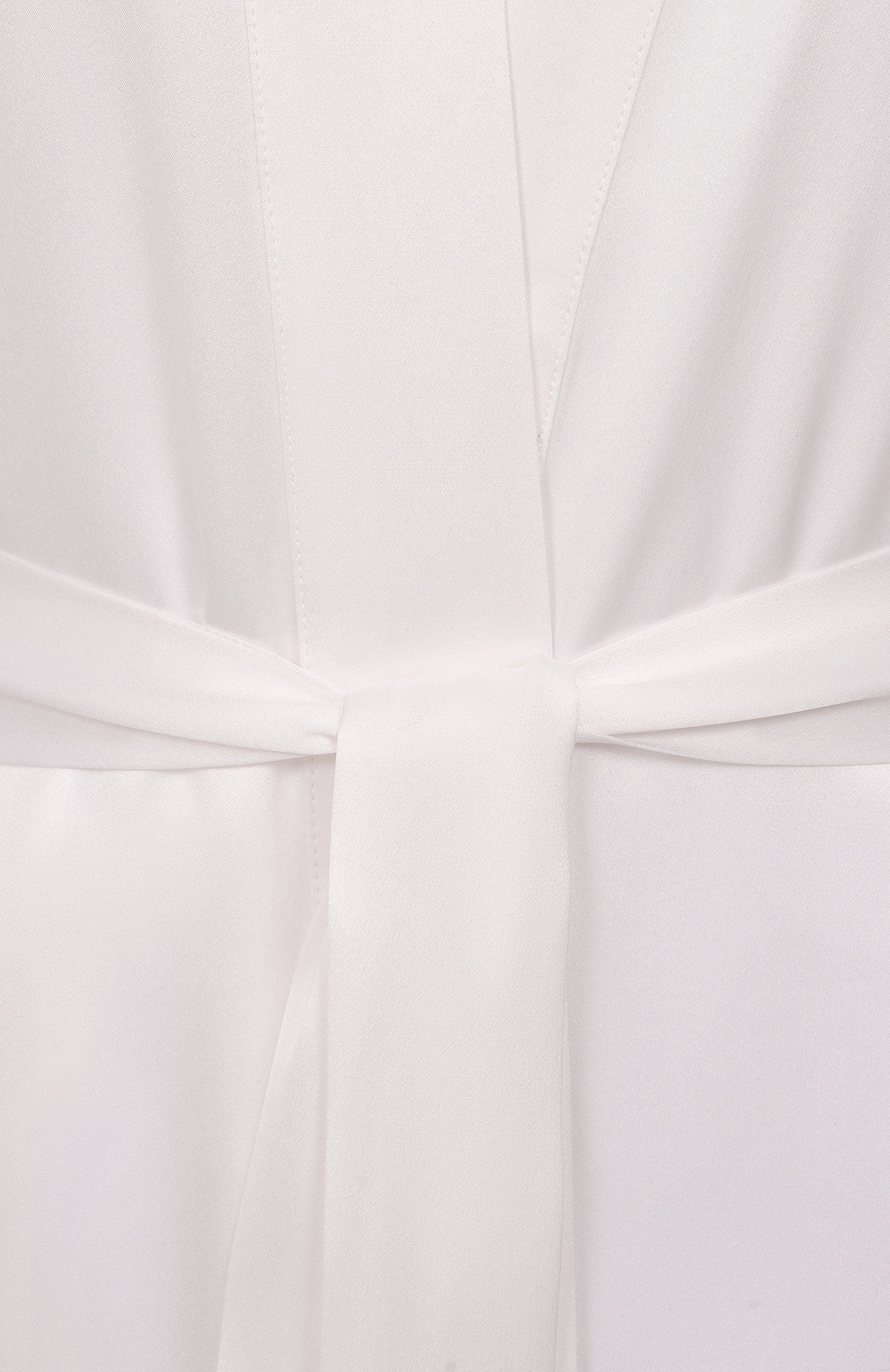 Шелковый халат LIVY белого цвета по цене 95360 руб., арт. 655266108, фото 6 Шелковый халат LIVY, арт. 655266108, фото 6