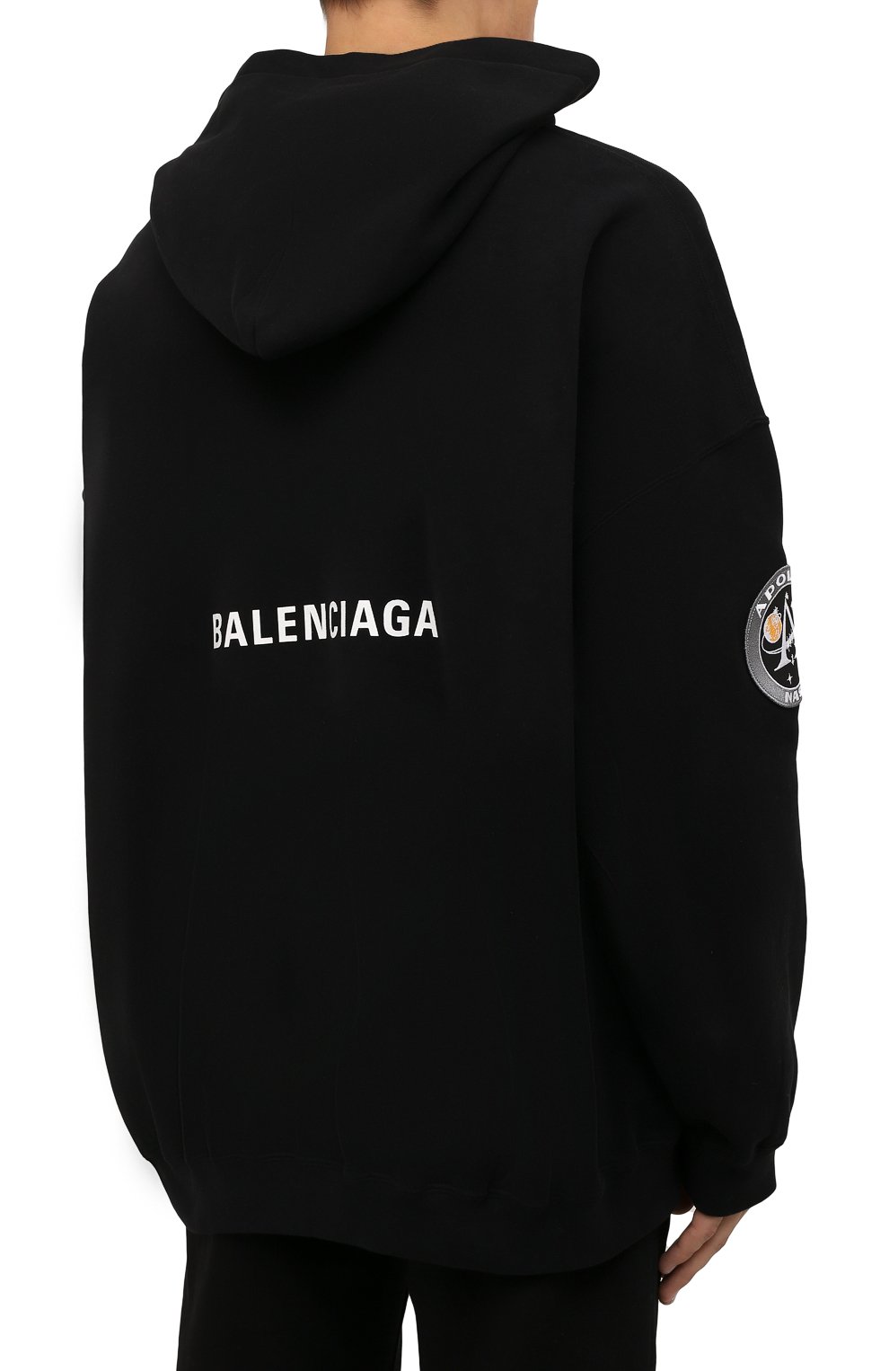 Хлопковое худи BALENCIAGA, арт. 651799/TKVD8, фото 4