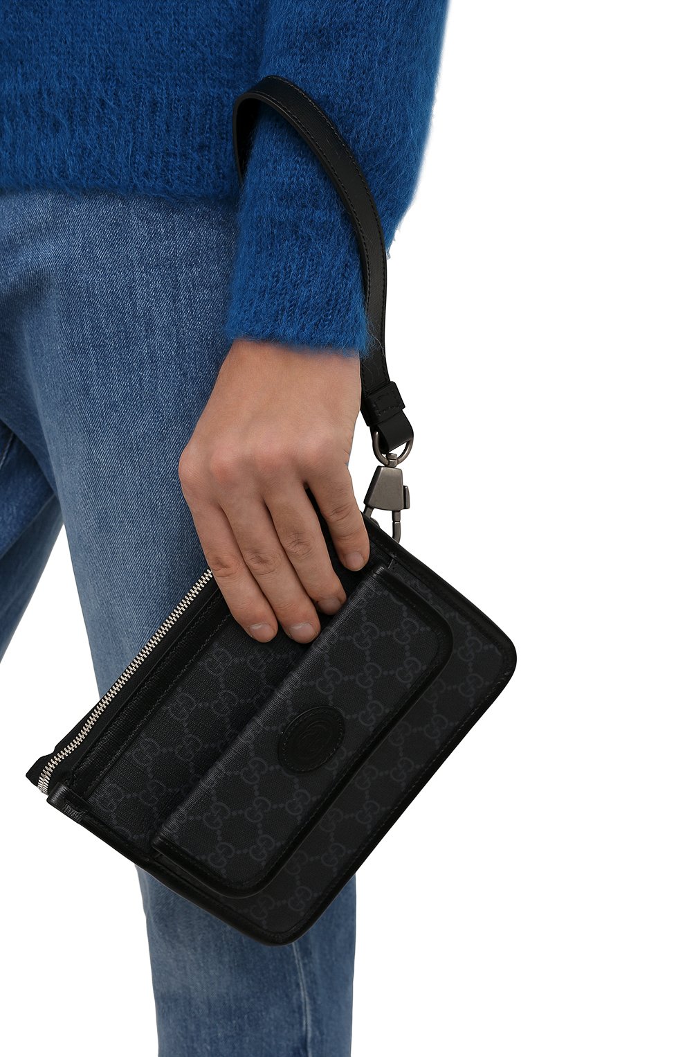 Комбинированная сумка GUCCI, арт. 674164/92THN, фото 6