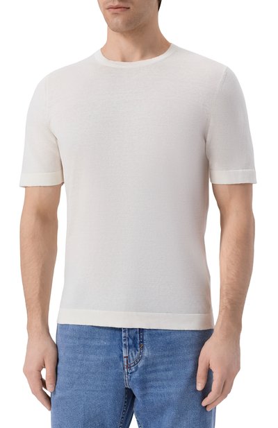 Джемпер изо льна и хлопка GRAN SASSO, арт. 57140/18637, фото 3