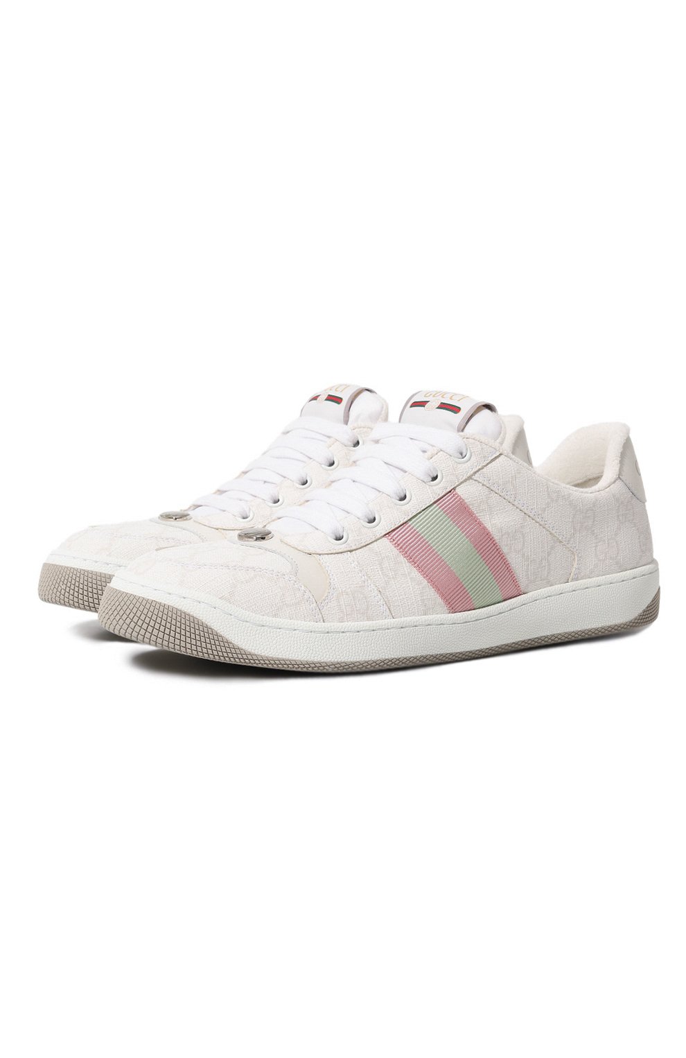 Комбинированные кеды screener GUCCI, арт. 771134/96GE0, фото 1