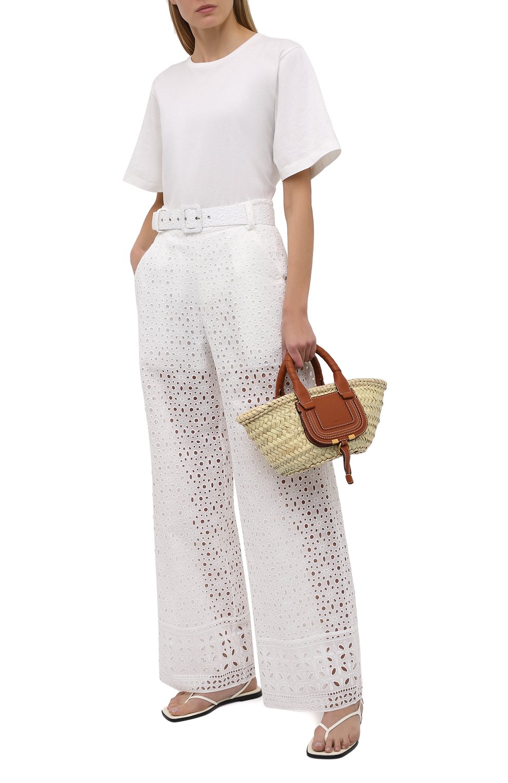 Хлопковые брюки CHARO RUIZ IBIZA, арт. 213501, фото 2