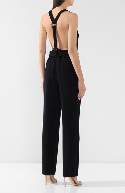 Шерстяной комбинезон GIORGIO ARMANI темно-синего цвета по цене 282500 руб., арт. 9WHVD009/T001J, фото 4 Шерстяной комбинезон GIORGIO ARMANI, арт. 9WHVD009/T001J, фото 4
