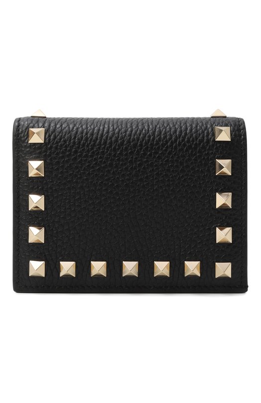 Кожаный кошелек Valentino 7W2P0P39/VSH Чёрный 7W2P0P39/VSH