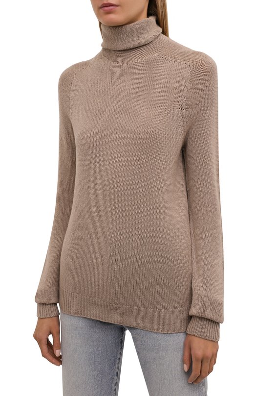 Кашемировая водолазка Ralph Lauren Бежевый, фото 3