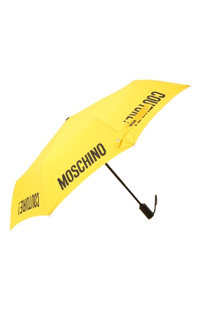 Складной зонт MOSCHINO желтого цвета по цене 9295 руб., арт. 8983 0PENCL0SE, фото 2 Складной зонт MOSCHINO, арт. 8983 0PENCL0SE, фото 2