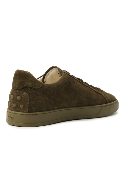 Замшевые кеды Tod’s XXM04L0HZ40/RE0 Хаки  XXM04L0HZ40/RE0 Фото 5