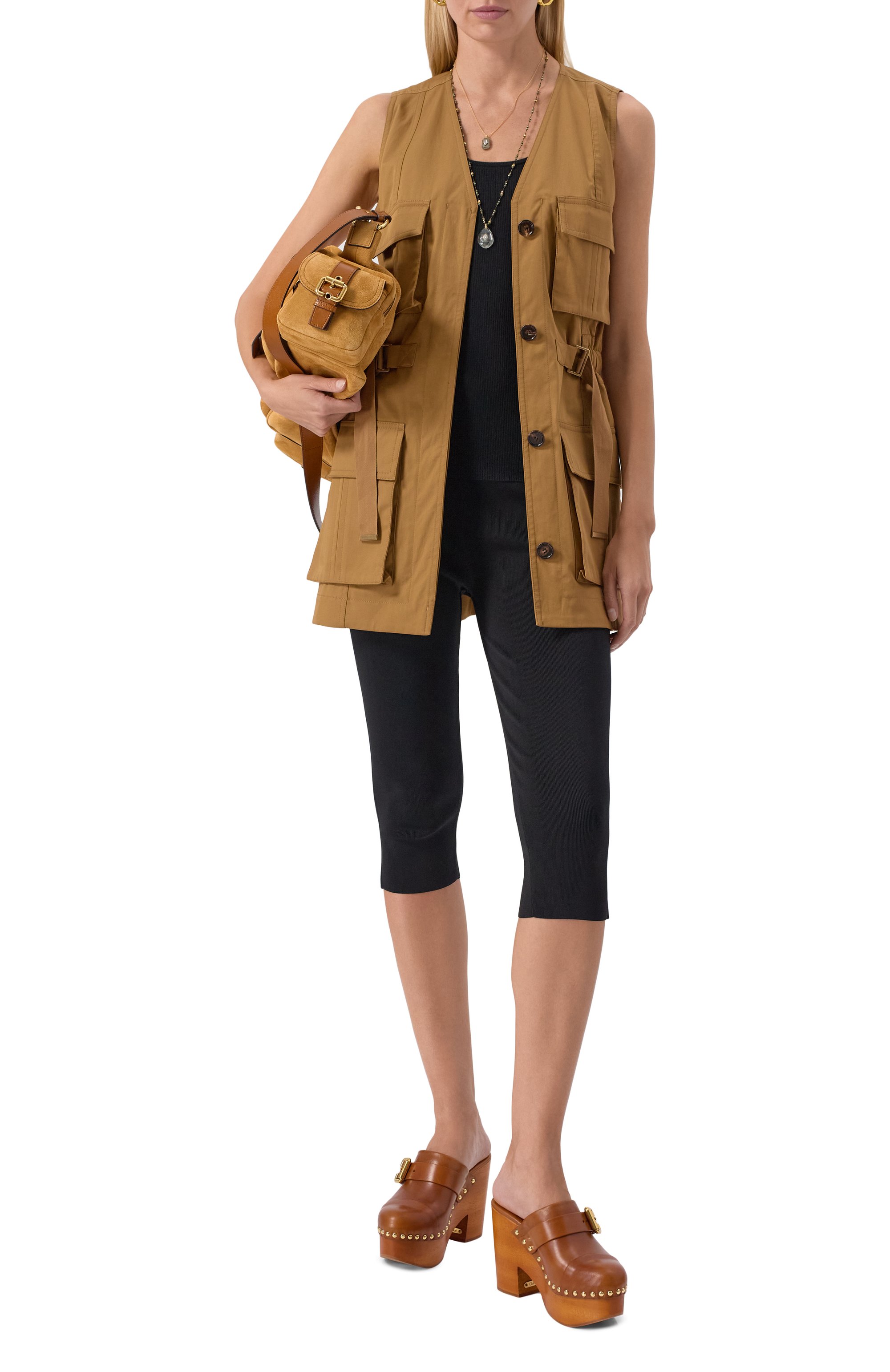 Кожаные сабо jeannette CHLOÉ, арт. CHC24A02TLT, фото 2