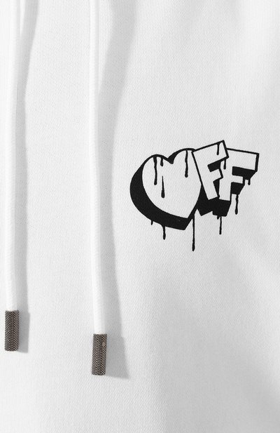 Хлопковое худи OFF-WHITE, арт. 0WBB035F190030660110, фото 5
