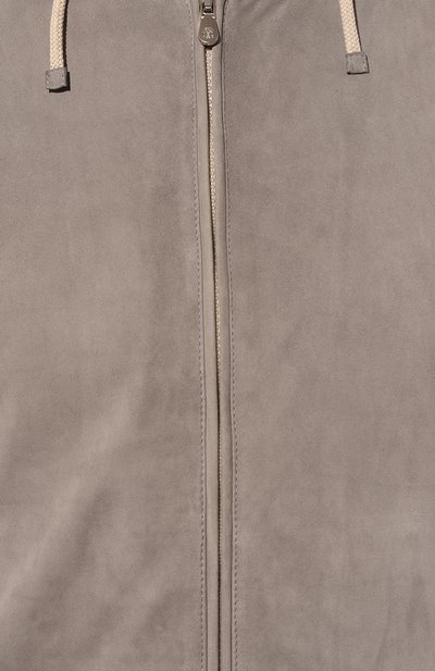 Замшевый бомбер BRUNELLO CUCINELLI, арт. MPCLN1915, фото 5