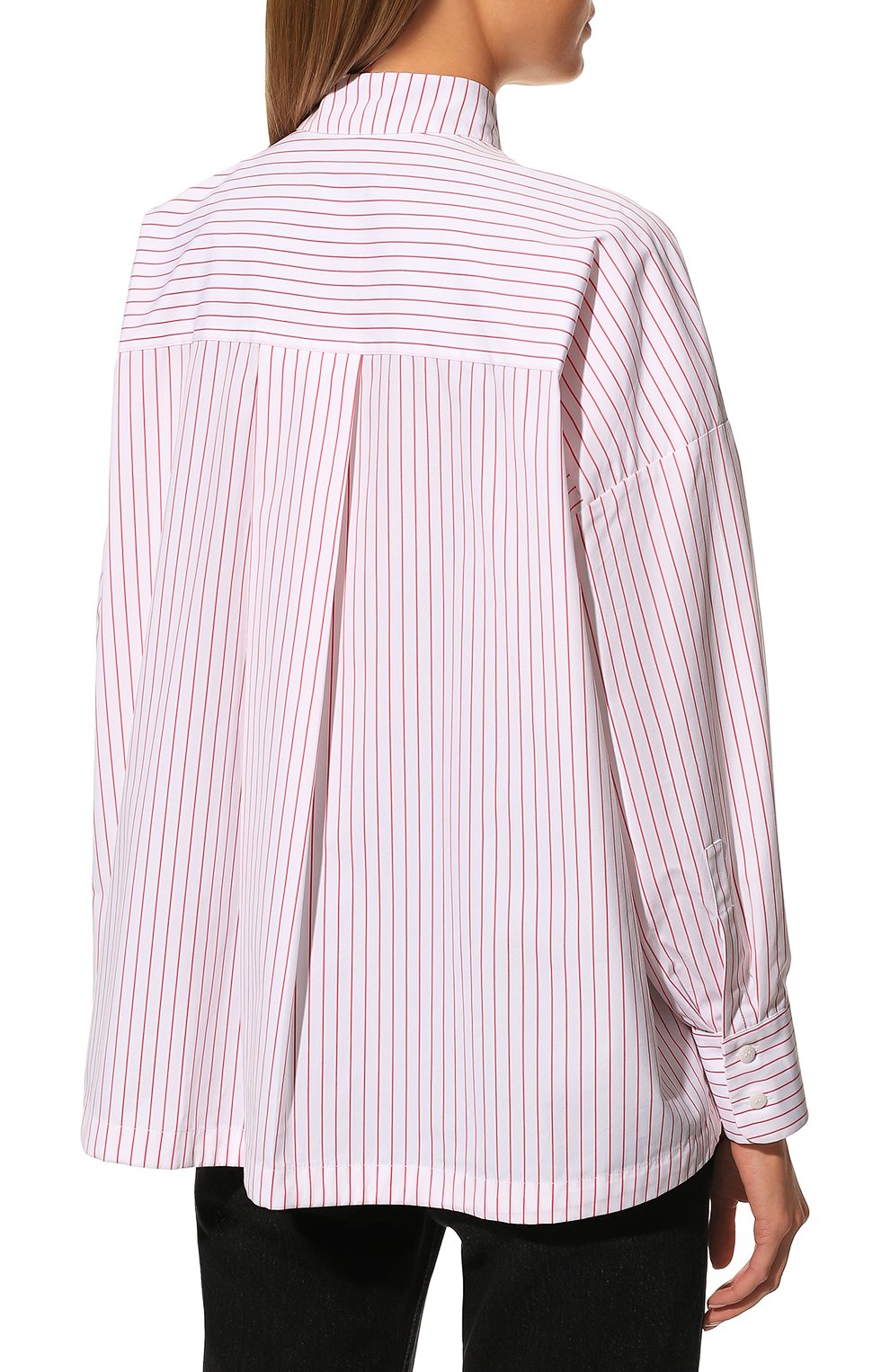 Хлопковая рубашка EMPORIO ARMANI красного цвета по цене 32900 руб., арт. INC16T/I2400, фото 4 Хлопковая рубашка EMPORIO ARMANI, арт. INC16T/I2400, фото 4