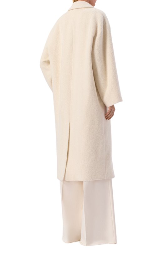 Шерстяное пальто MVST M26.2PW.C003-1/F085 BABY ALPACA Кремовый  M26.2PW.C003-1/F085 BABY ALPACA Фото 4