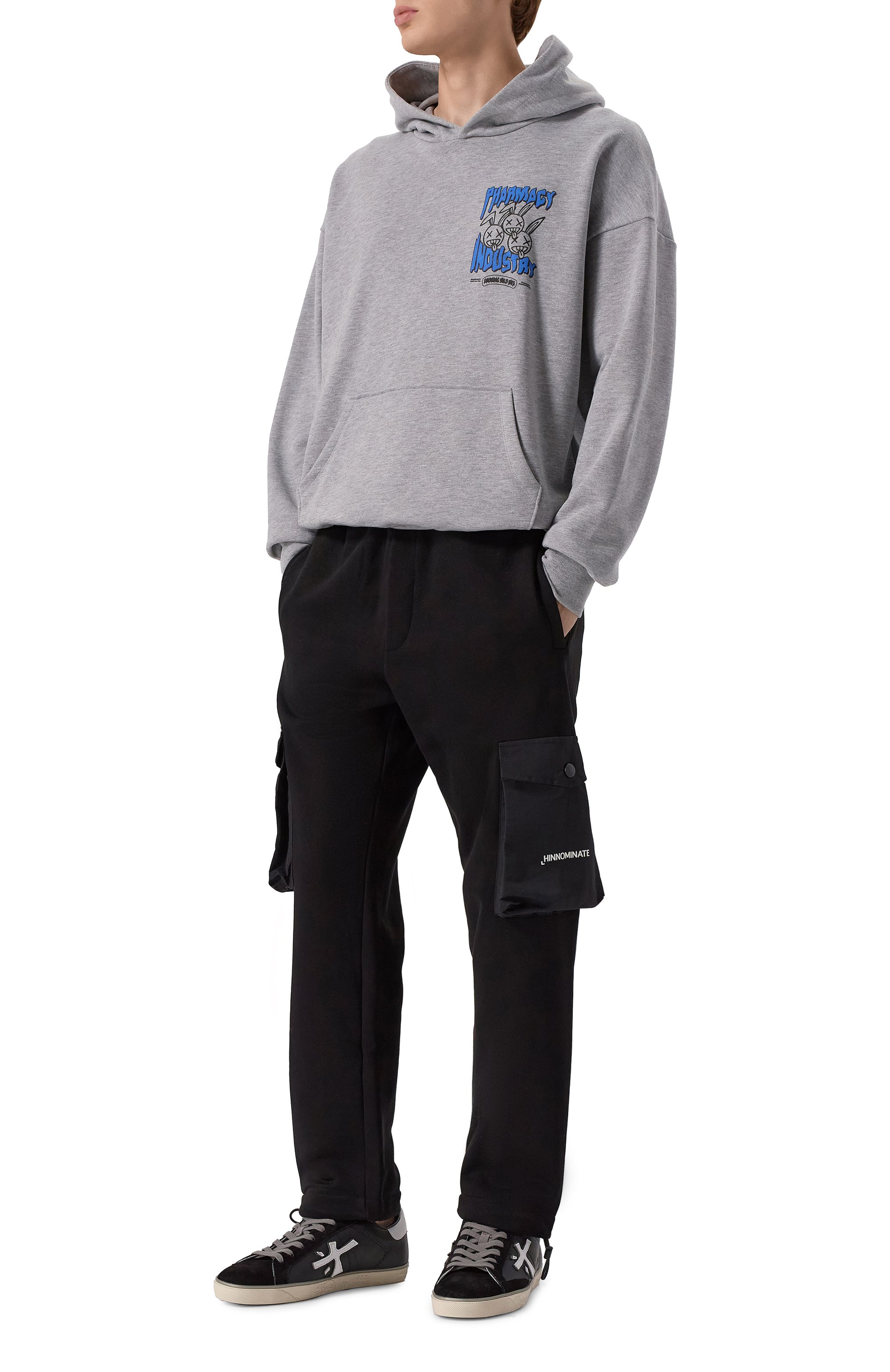 Хлопковые брюки-карго HINNOMINATE, арт. HMABM01399, фото 2