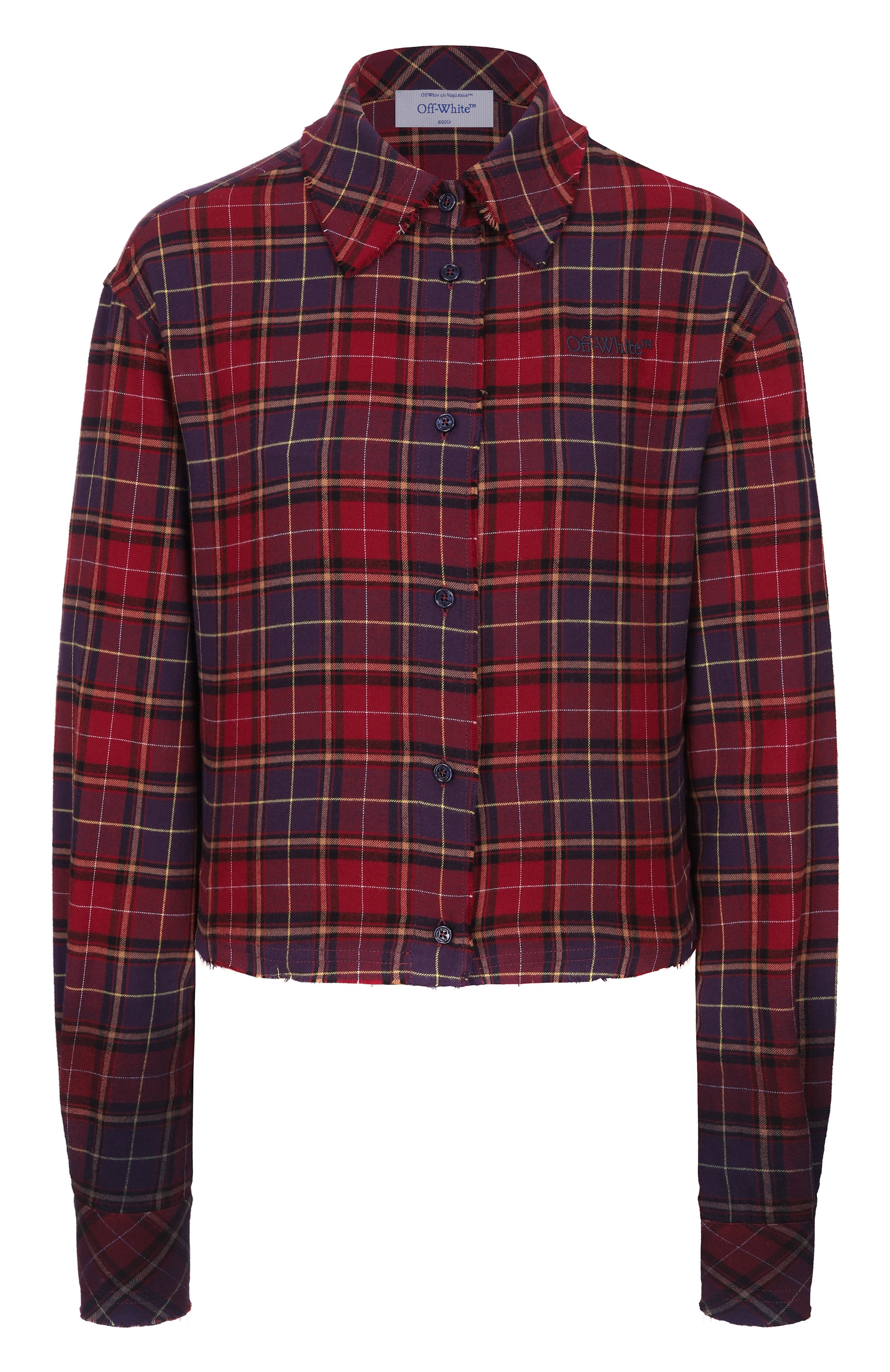 Хлопковая рубашка OFF-WHITE, арт. 0WGE02HF25FAB001, фото 1