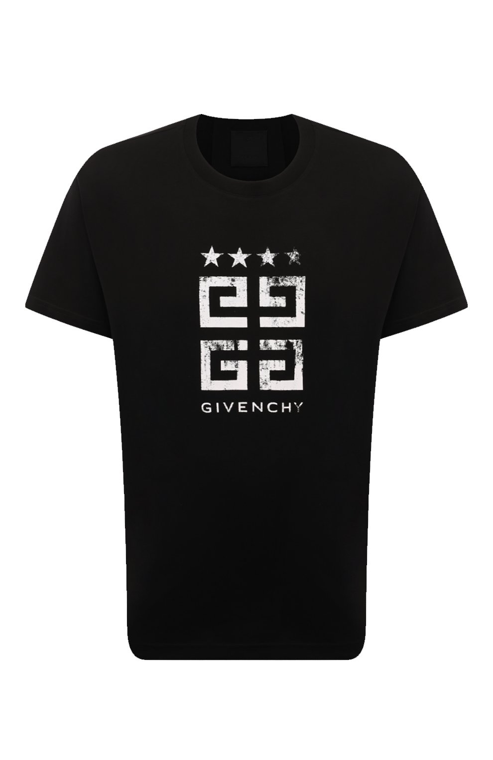 Хлопковая футболка GIVENCHY, арт. BM716R/3YEL, фото 1