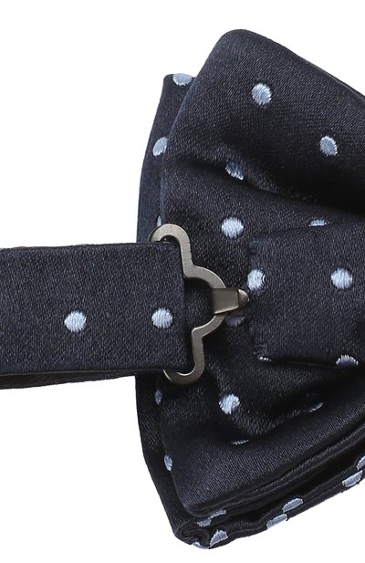 Шелковый галстук-бабочка TOM FORD синего цвета по цене 28600 руб., арт. 7TF71/4CH, фото 3 Шелковый галстук-бабочка TOM FORD, арт. 7TF71/4CH, фото 3