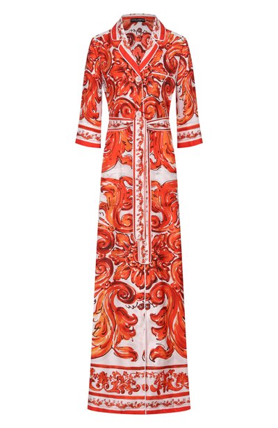 Женское шелковое платье DOLCE & GABBANA, арт. F0AH2T/GDDRE
