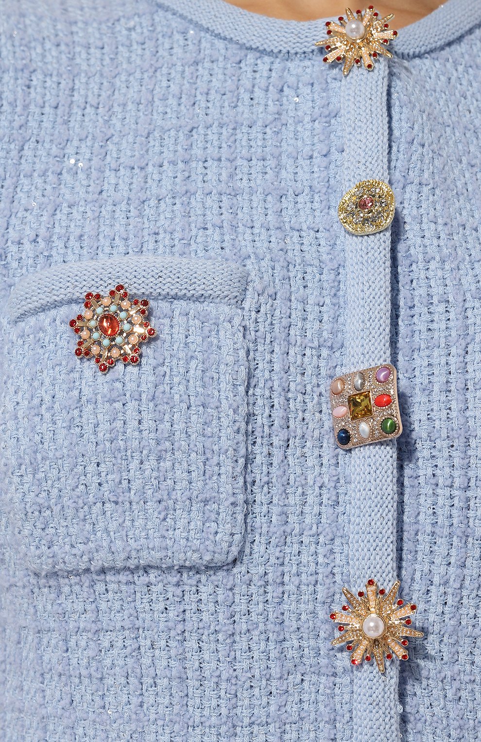 Платье SELF-PORTRAIT, арт. PF24-041SA-BL, фото 5