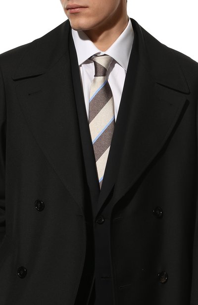 Шелковый галстук KITON, арт. UCRVKLC01H86, ф ото 2