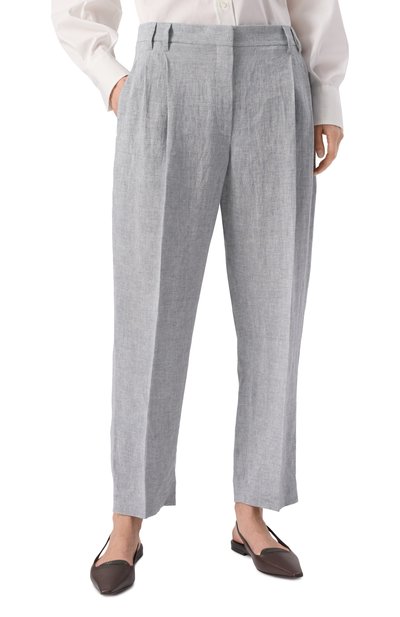 Льняные брюки BRUNELLO CUCINELLI, арт. MH547P8308, фото 3