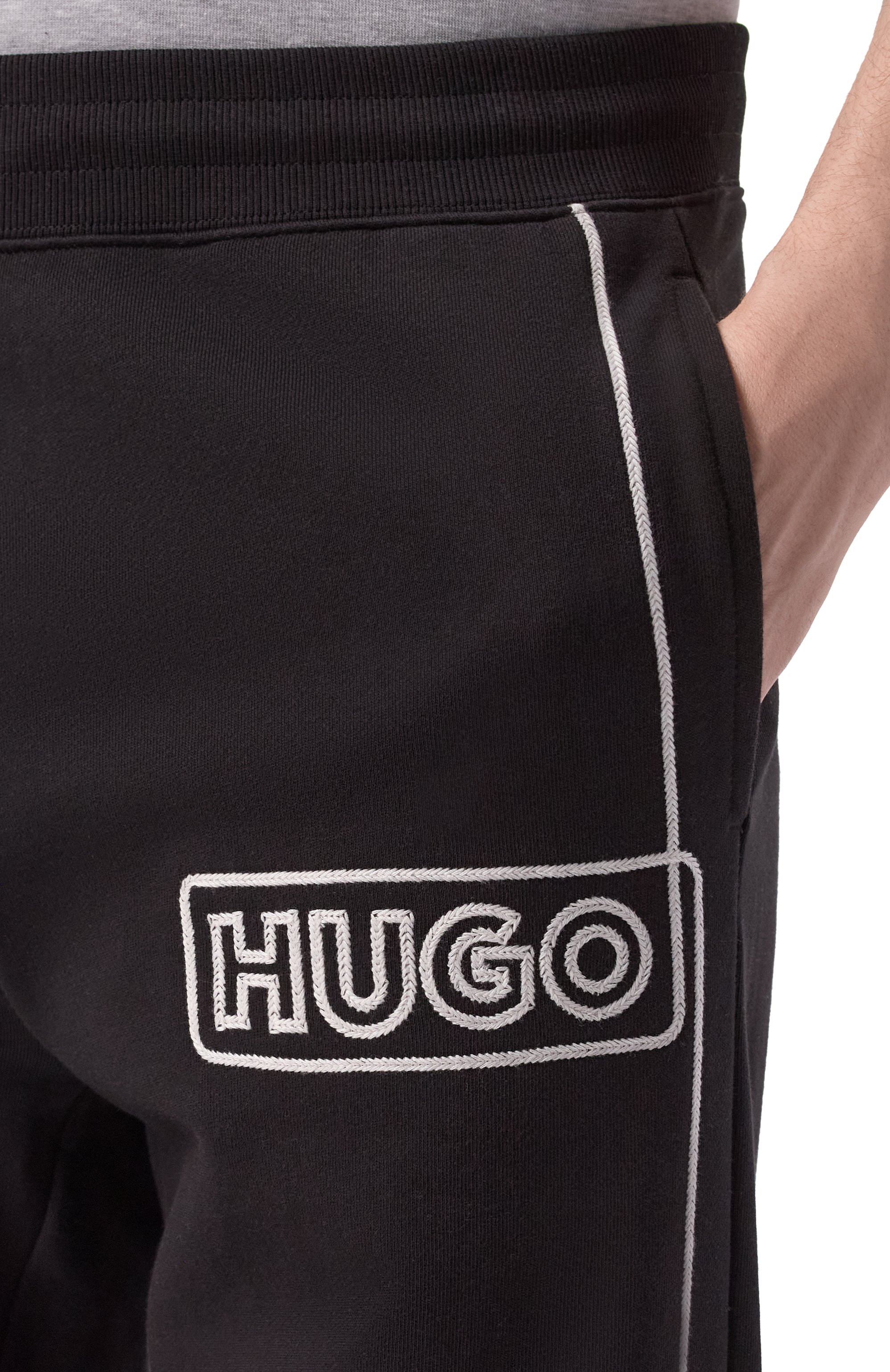 Хлопковые джоггеры HUGO BLUE, арт. 50530334, фото 5