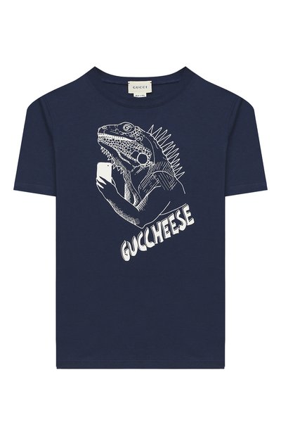 Хлопковая футболка GUCCI, арт. 575114/XJCP0, фото 1