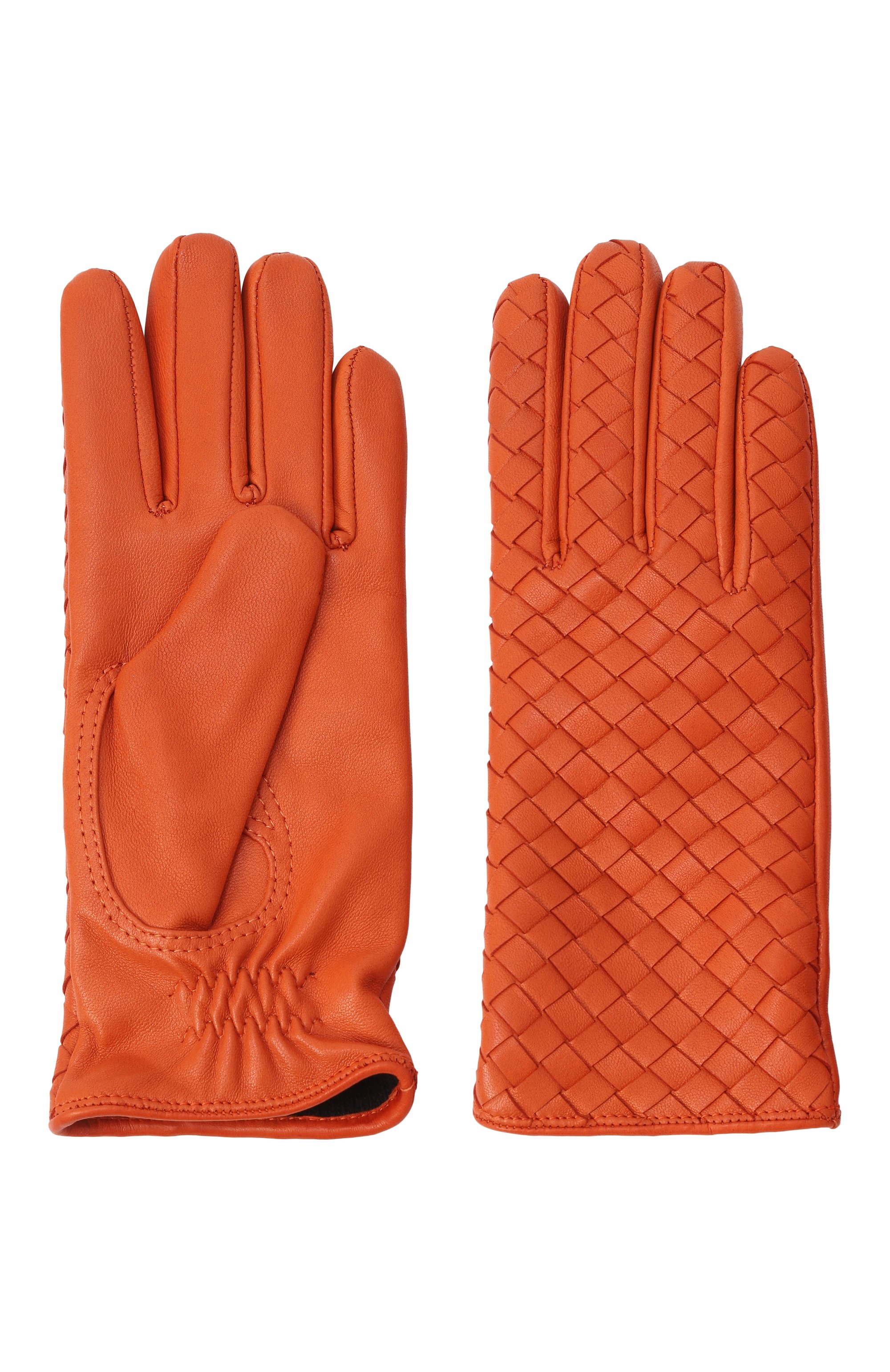 Кожаные перчатки BOTTEGA VENETA, арт. 804439 V0171, фото 2