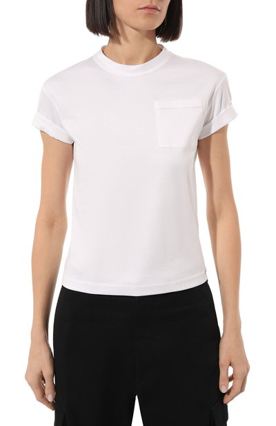 Хлопковая футболка KITON, арт. D55426H08051, фото 3