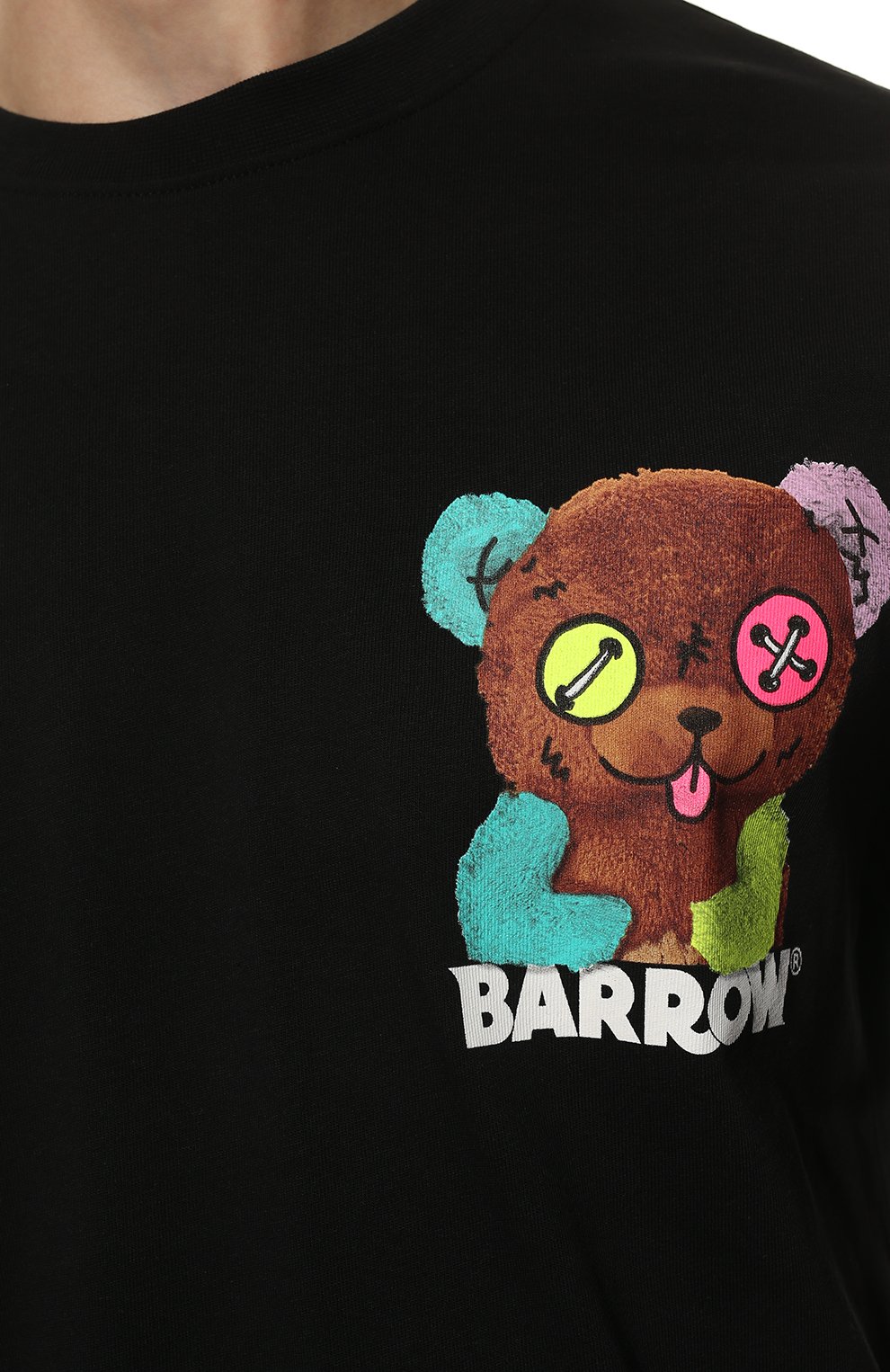 Хлопковая футболка BARROW, арт. 031362, фото 5