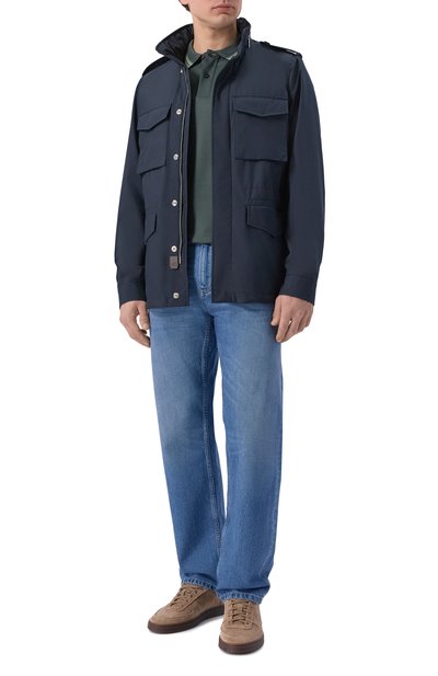 Мужское хлопковое поло BOSS, арт. 50554530