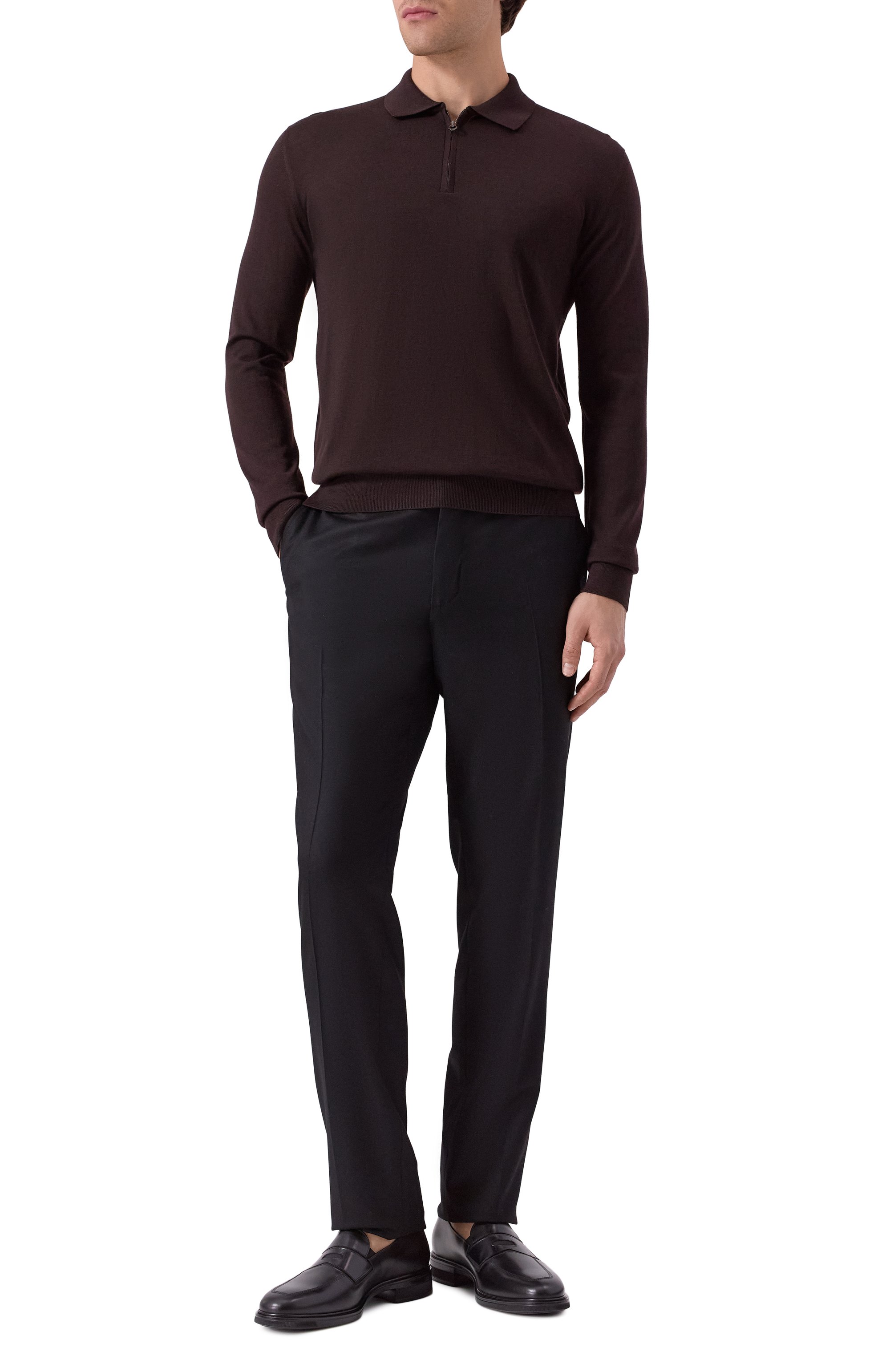 Поло из кашемира и шелка STEFANO RICCI, арт. KE03500P30/E25345, фото 2