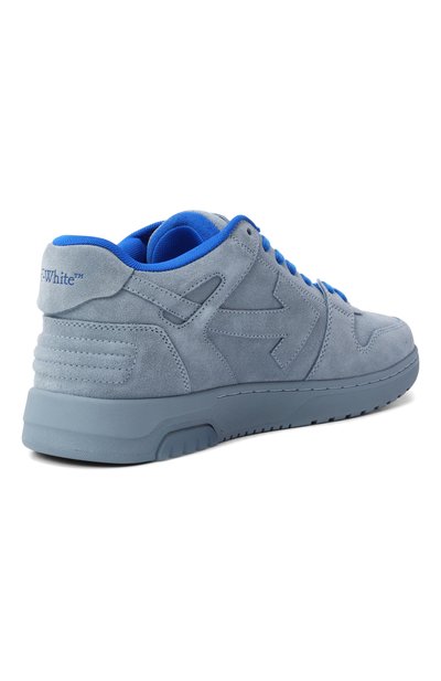 Замшевые кеды out of office OFF-WHITE, арт. 0MIA189F25LEA0096161, фото 4