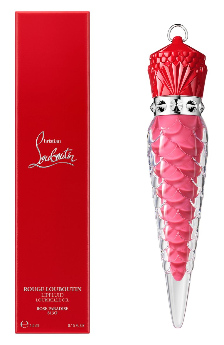 Масло для губ rouge louboutin loubibelle, оттенок rose paradise 813 (4,5ml) CHRISTIAN LOUBOUTIN  цвета, арт. 8435415069878 | Фото 4 (Региональные ограничения белый список (Axapta Mercury): Не проставлено; Финишное покрытие: Блестящий; Нос: Не проставлено)