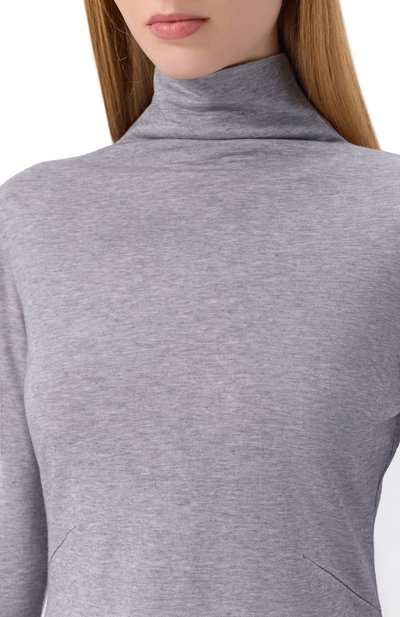 Водолазка из лиоцелла и шерсти BOSS, арт. 50550639, фото 5