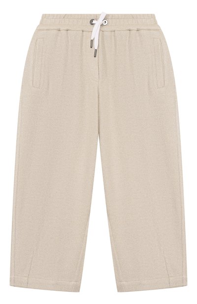 Брюки из вискозы и хлопка BRUNELLO CUCINELLI, арт. BG930E651B