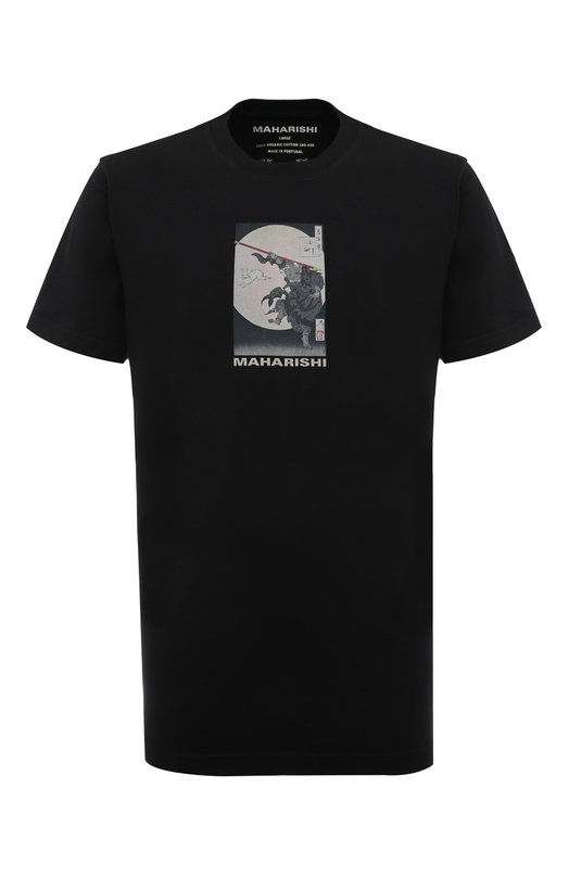 

Хлопковая футболка Maharishi, Чёрный