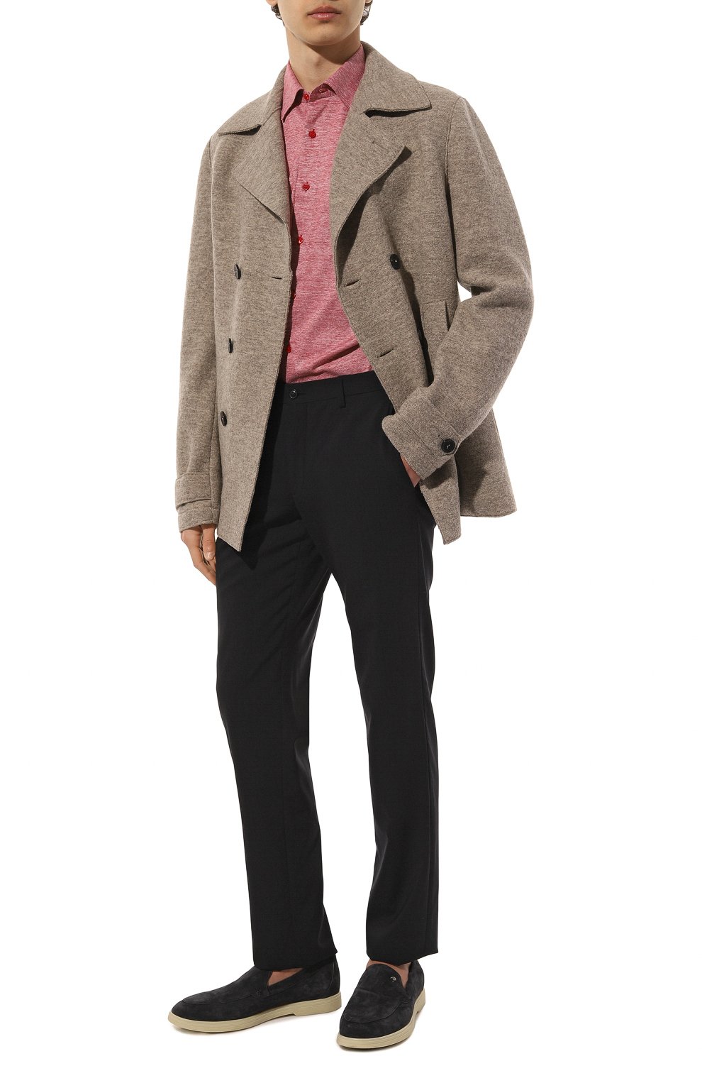 Рубашка из хлопка и льна STEFANO RICCI красного цвета по цене 99500 руб., арт. CJ006847/TE2301, фото 2 Рубашка из хлопка и льна STEFANO RICCI, арт. CJ006847/TE2301, фото 2