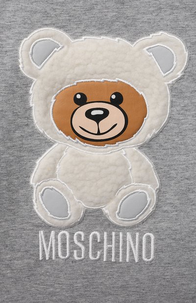 Хлопковый лонгслив MOSCHINO, арт. MM0005/LBA01, фото 3