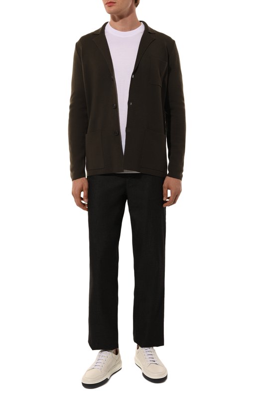 Шерстяной пиджак Corneliani 94M586-9425164 Зелёный  94M586-9425164 Фото 2