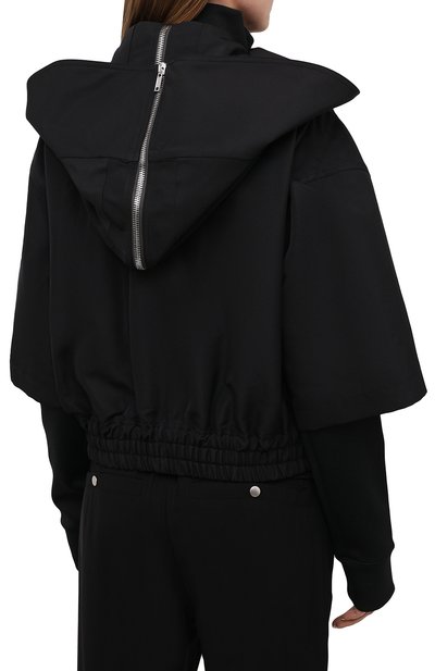 Куртка RICK OWENS черного цвета по цене 112500 руб., арт. RP21S3736/TS, фото 4 Куртка RICK OWENS, арт. RP21S3736/TS, фото 4