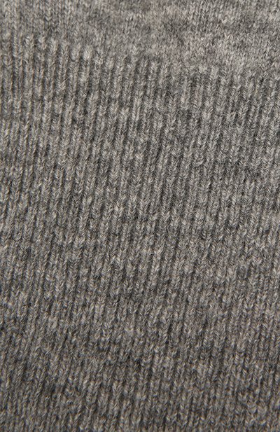 Кашемировая шапка-балаклава LES LUTINS серого цвета по цене 5810 руб., арт. 19H02011, фото 3 Кашемировая шапка-балаклава LES LUTINS, арт. 19H02011, фото 3