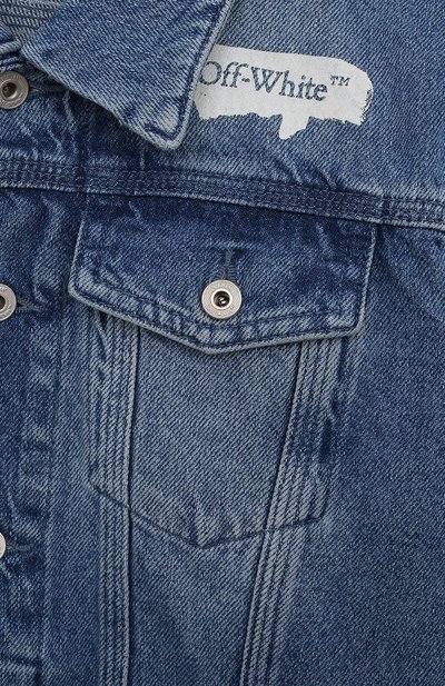 Джинсовая куртка OFF-WHITE, арт. 0BYE001S24DEN001/12/12-12+, фото 3