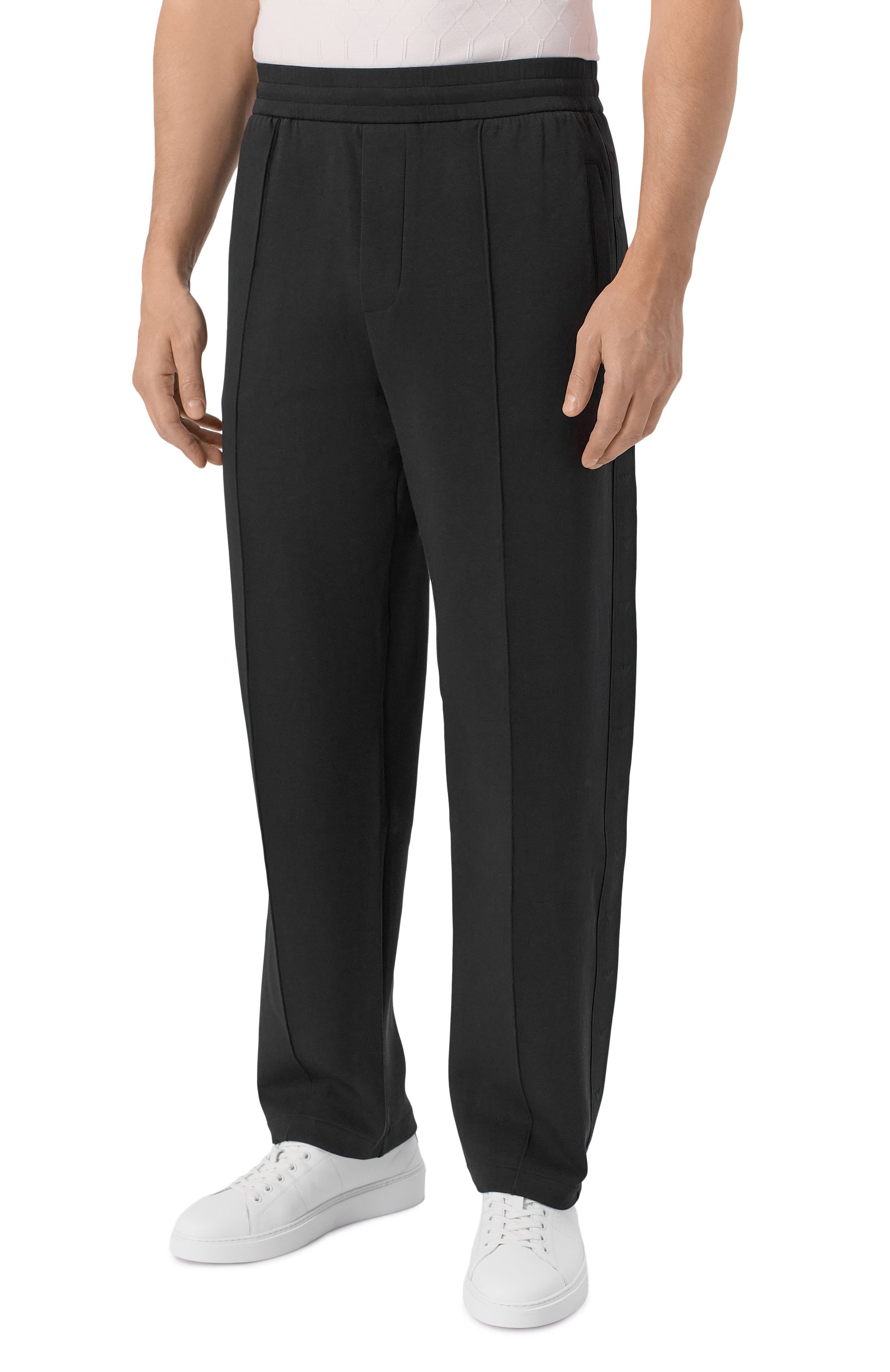 Хлопковые брюки EMPORIO ARMANI, арт. EM005223/AF10013, фото 3