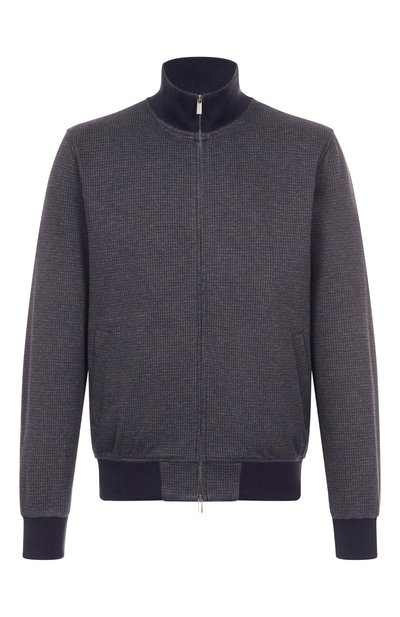 Хлопковая толстовка ANDREA CAMPAGNA темно-синего цвета по цене 85450 руб., арт. 19M466.SZ00.CAMP./56, фото 1 Хлопковая толстовка ANDREA CAMPAGNA, арт. 19M466.SZ00.CAMP./56, фото 1