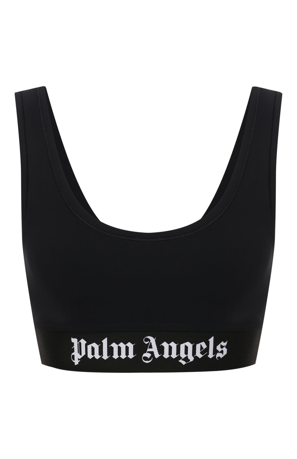 Бра-топ PALM ANGELS черного цвета по цене 23850 руб., арт. PWV0010C99FAB0011001, фото 1 Бра-топ PALM ANGELS, арт. PWV0010C99FAB0011001, фото 1