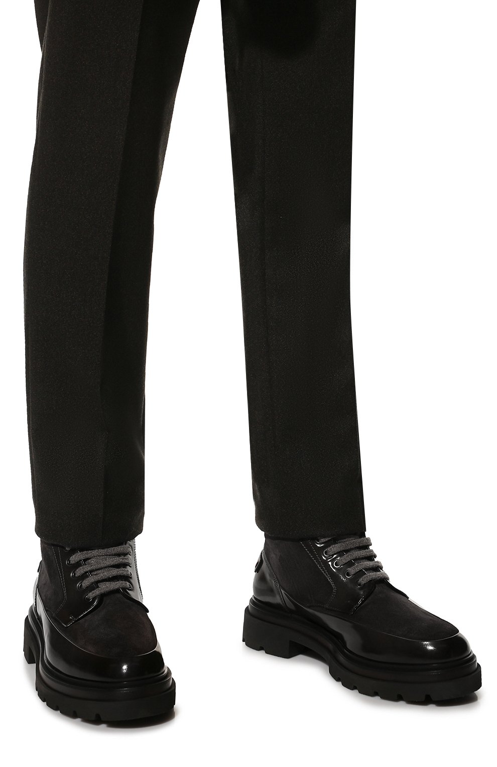 Кожаные ботинки SANTONI, арт. MGMG17927JK4ASDXG76, фото 3