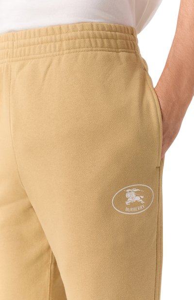 Хлопковые джоггеры BURBERRY, арт. 8110588, фото 5