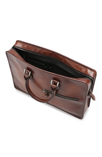 Кожаный портфель с плечевым ремнем BERLUTI, арт. M149260, фото 4