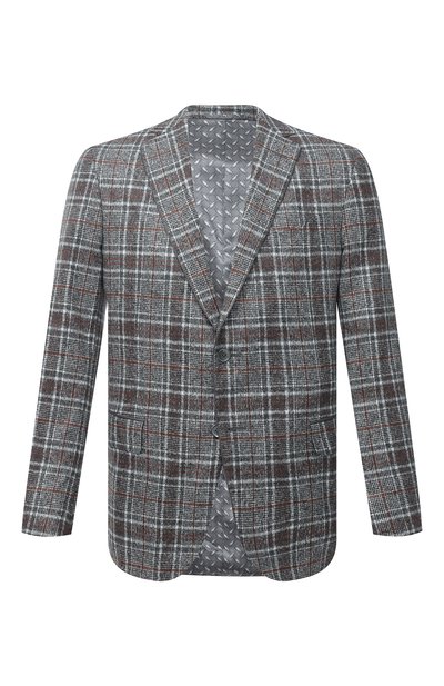 Мужской пиджак из шелка и шерсти ZILLI, арт. MNU-VG2Y-2-D6624/M001
